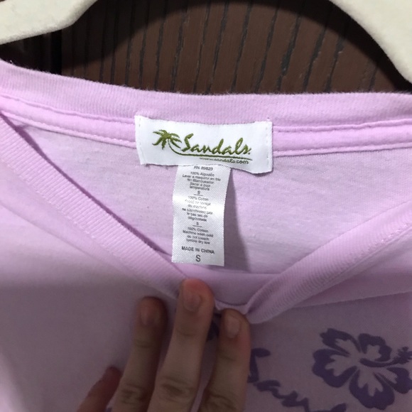 Purple flower shirt - Picture 2 of 3